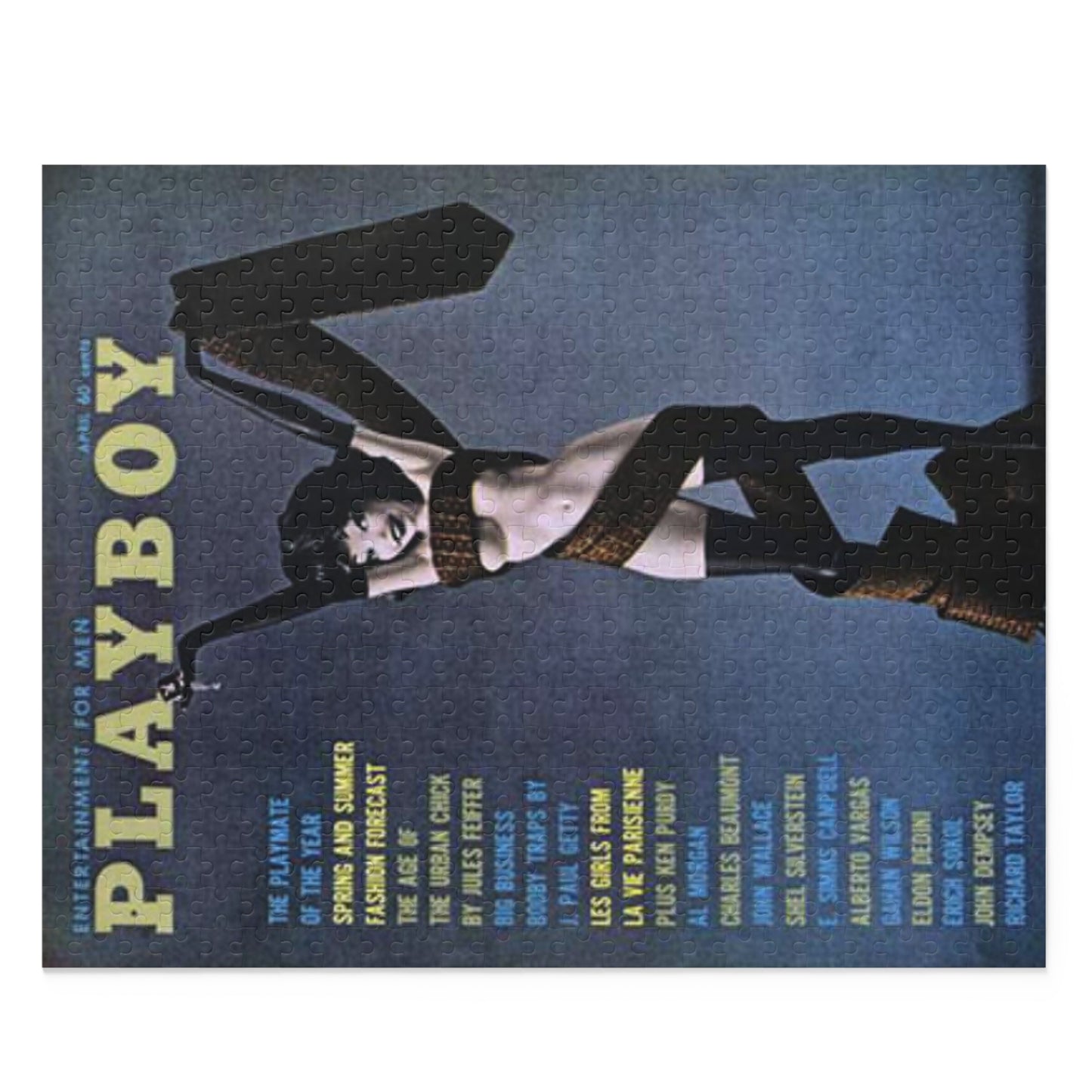 Puzzle (120, 252, 500-Piece) Playboy Cover April 1961