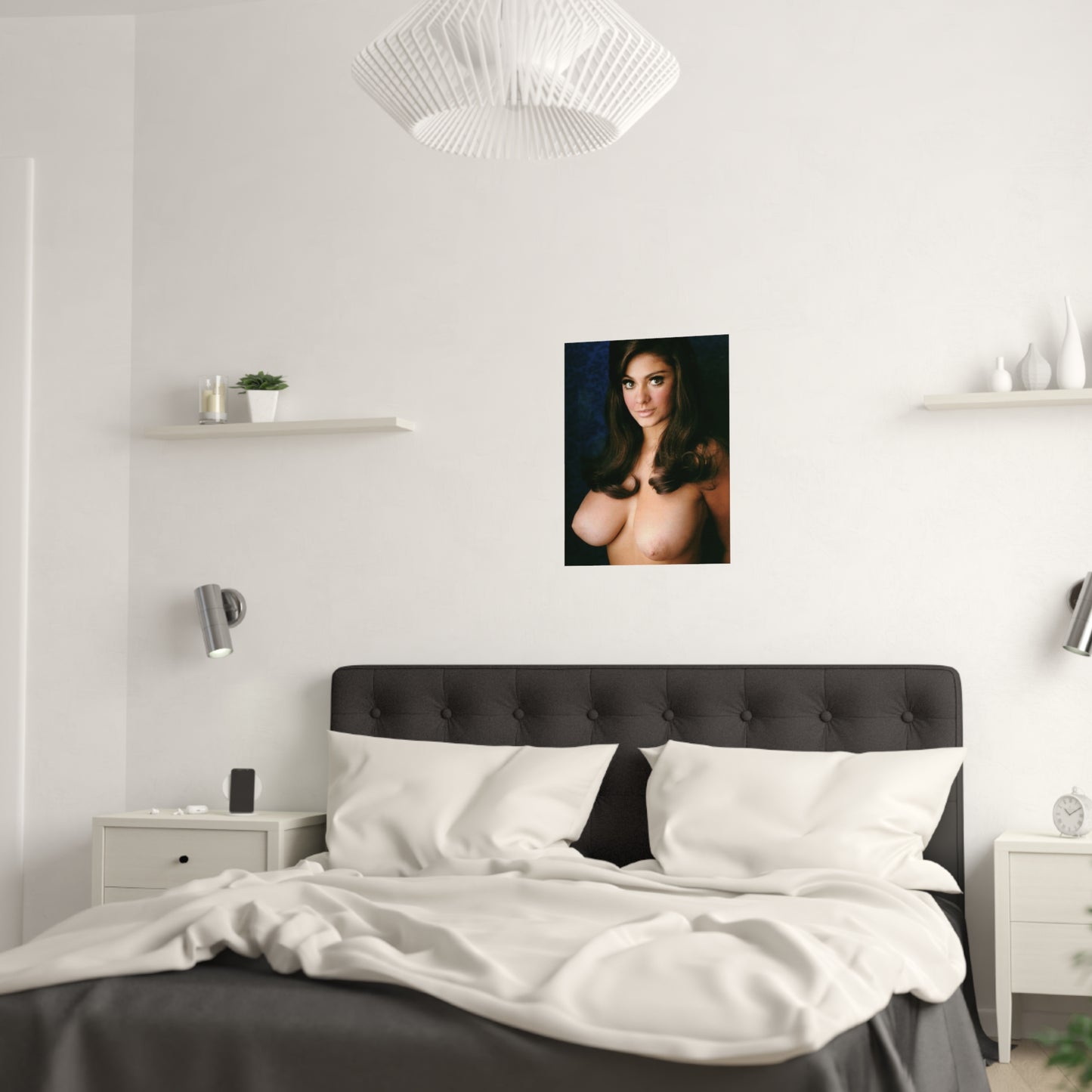 Satin Posters (210gsm) Playboy Playmate Cynthia Myers Nude