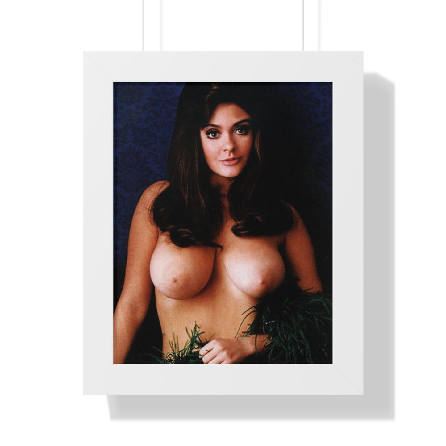Framed Vertical Poster Playboy Playmate Cynthia Myers Nude