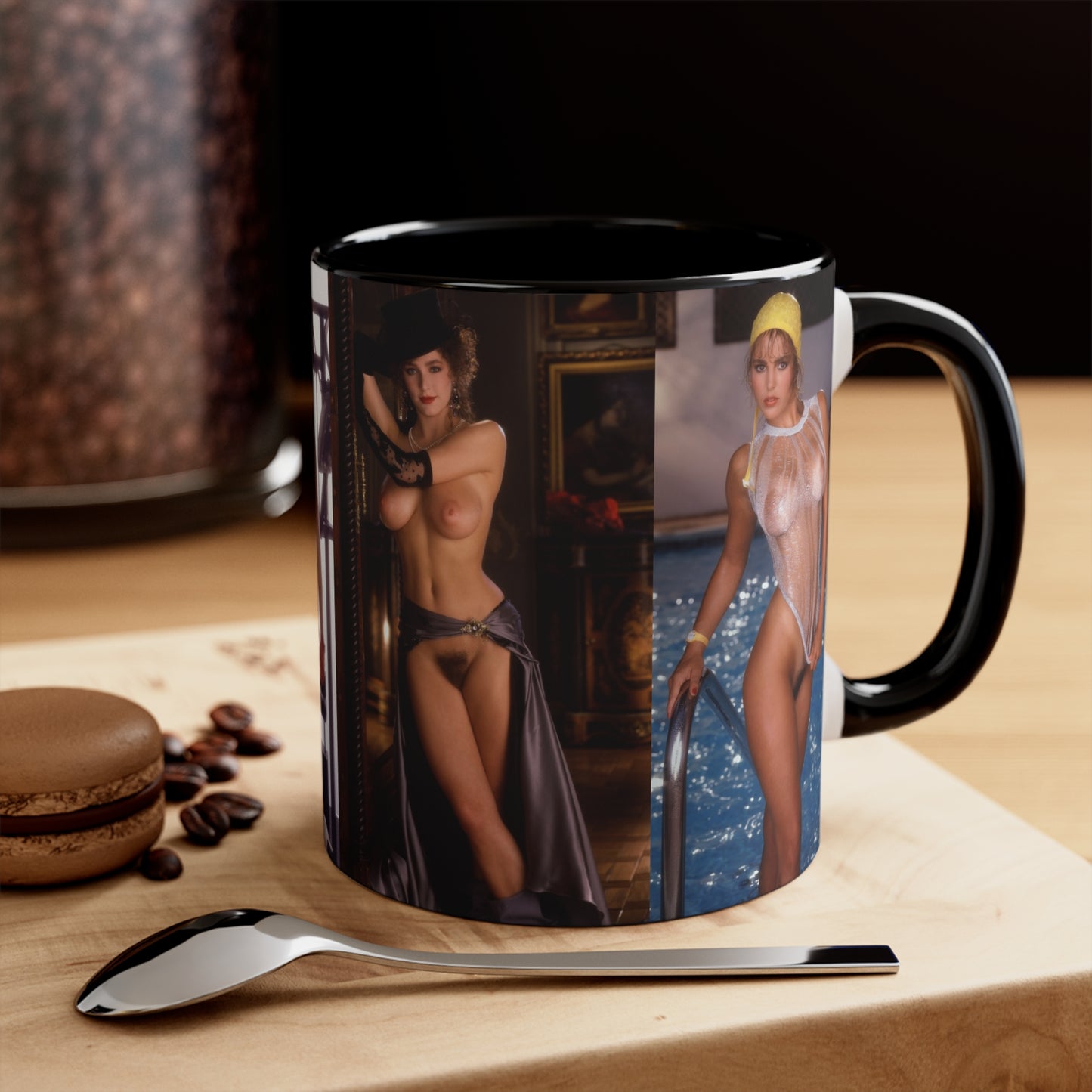 Accent Coffee Mug, 11oz Playboy Playmates 1987 January - April