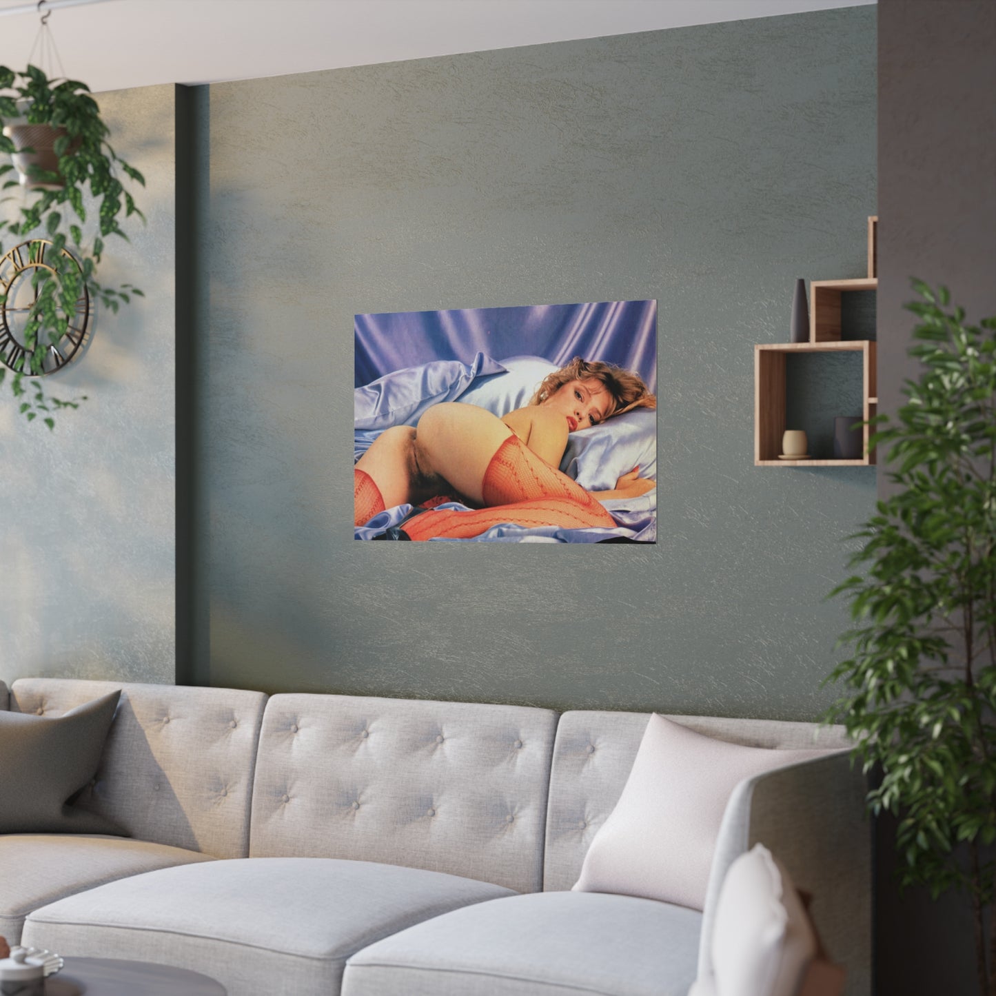 Satin Posters (210gsm) Traci Lords Naked Nude Retro