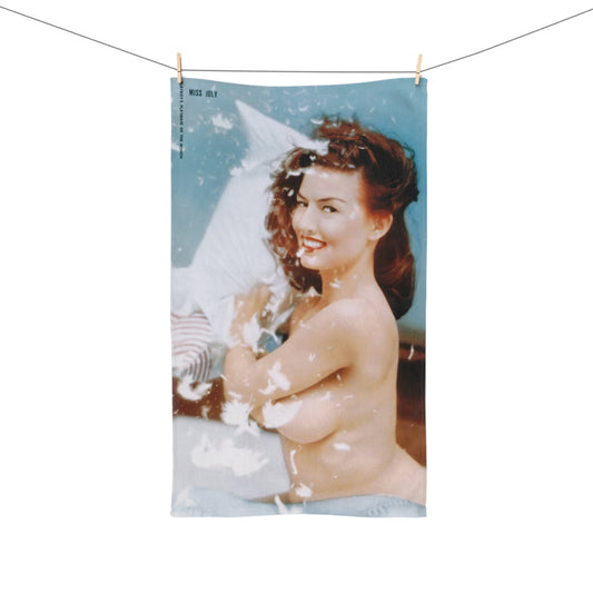 Hand Towel Playboy Playmate July 1956 Alice Denham
