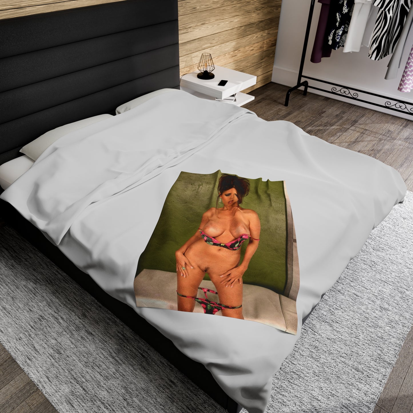 Velveteen Plush Blanket Porn Star Tera Patrick Nude