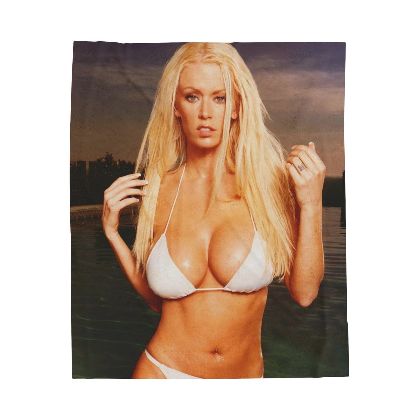 Velveteen Plush Blanket Jenna Jameson