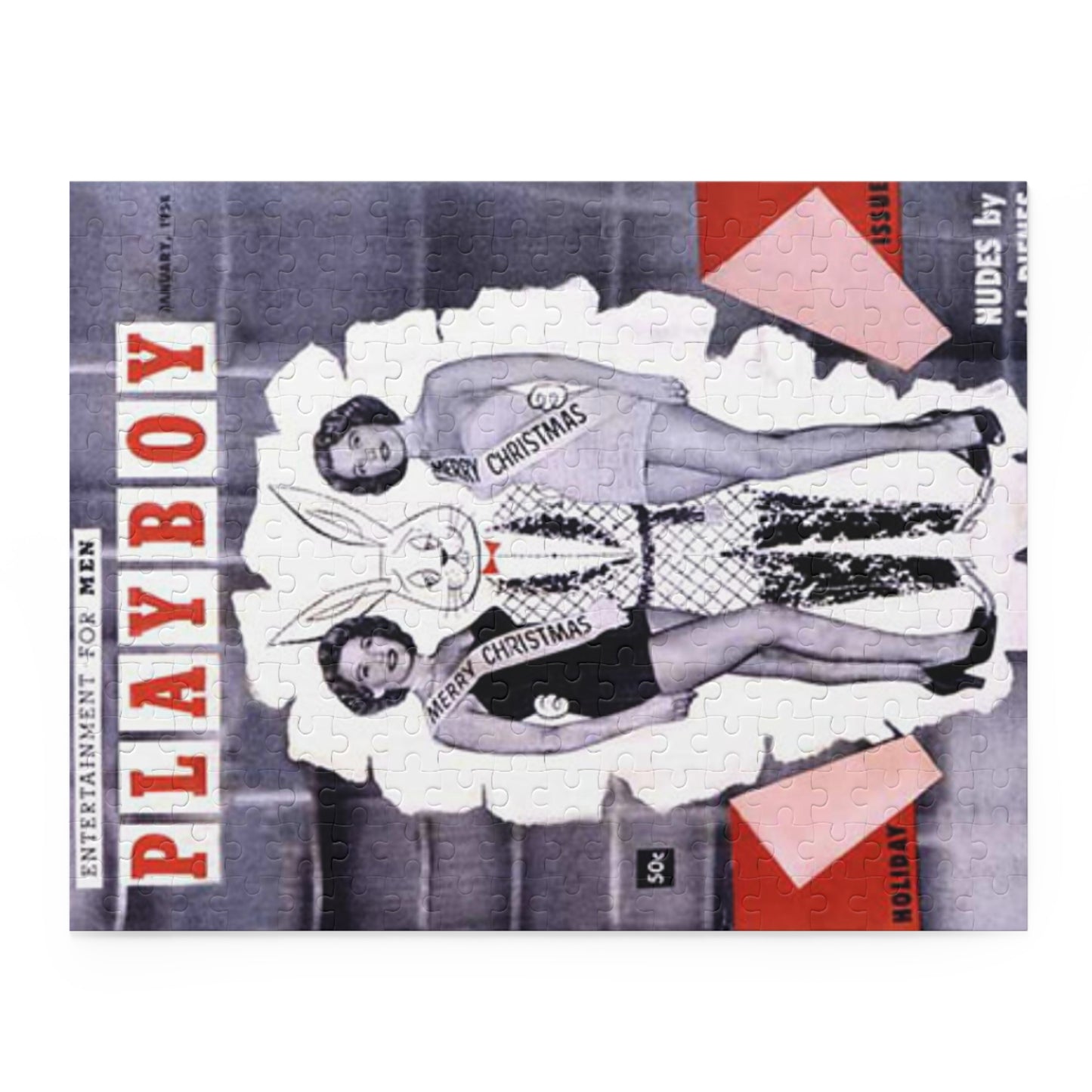 Puzzle (120, 252, 500-Piece) Playboy Cover January 1954