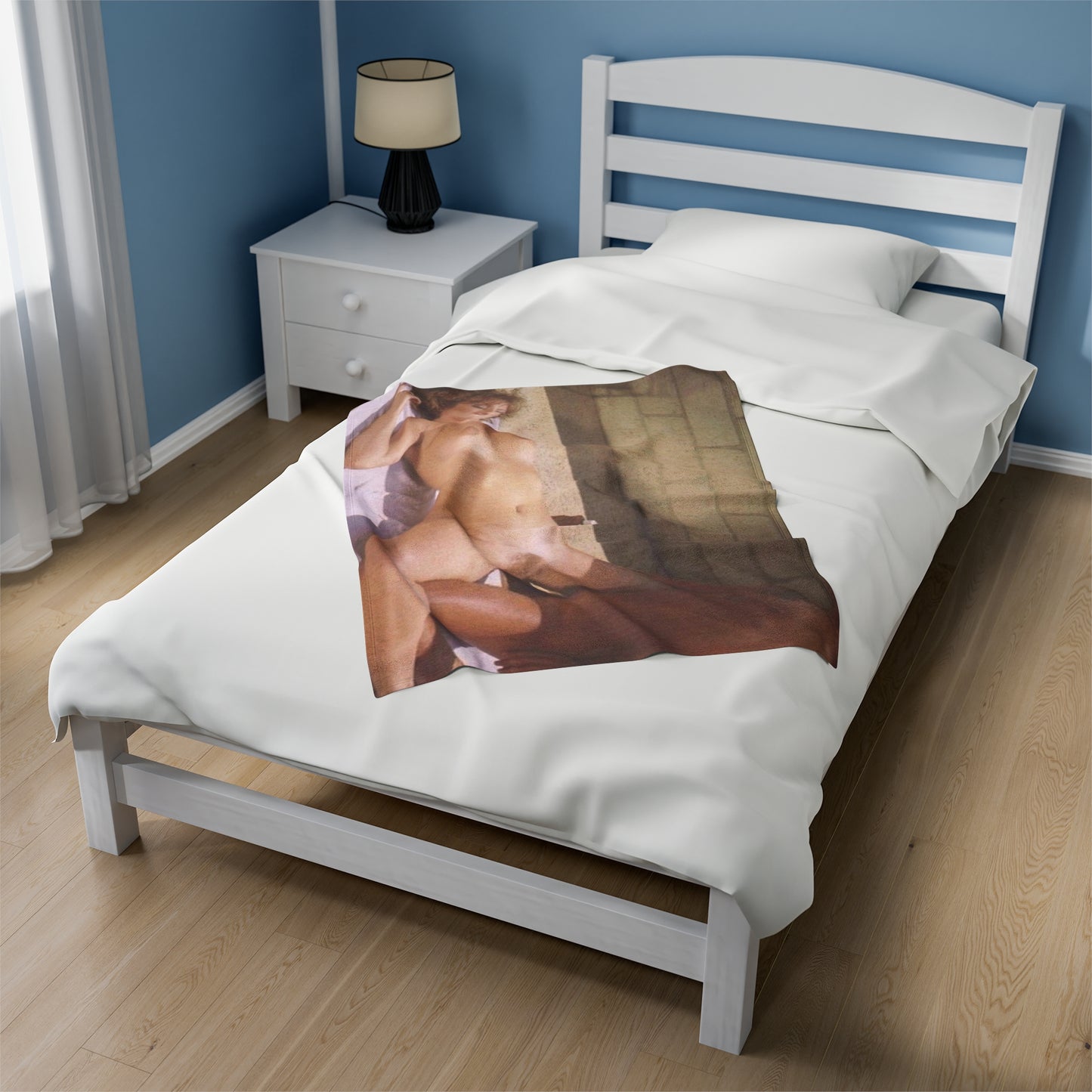 Velveteen Plush Blanket Traci Lords Nude