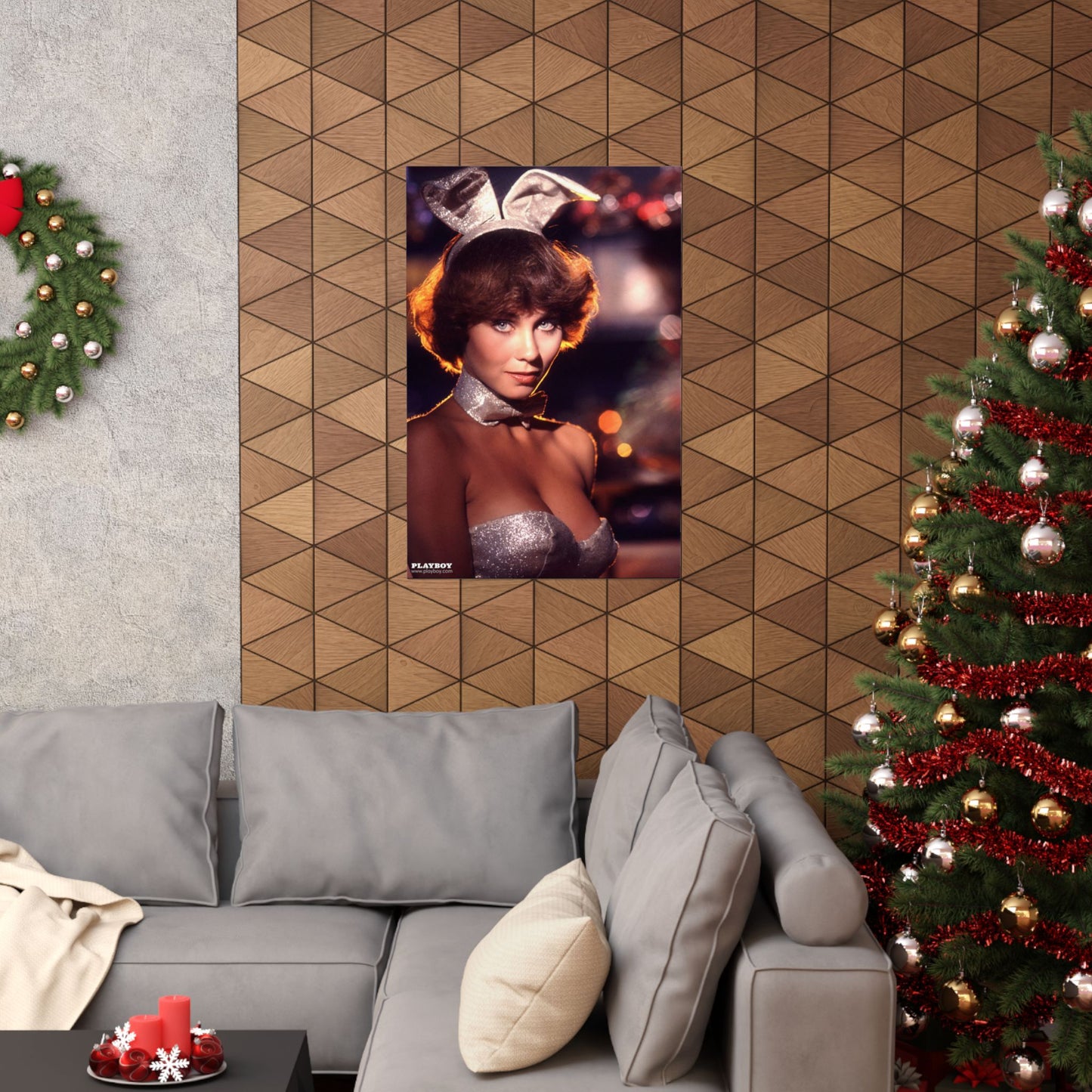 Matte Vertical Posters Playmate Candace Collins, December 1979.