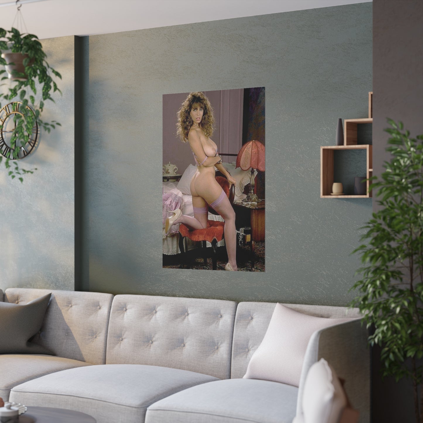 Satin Posters (210gsm) Porn Star Christy Canyon Nude
