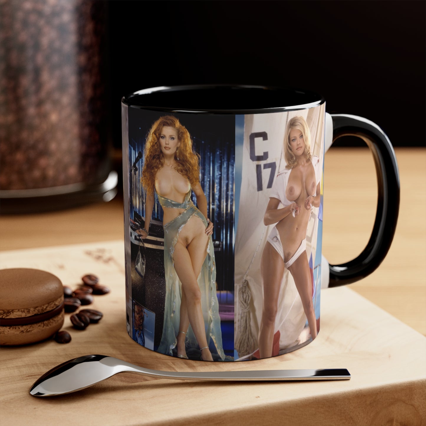 Accent Coffee Mug, 11oz Playboy Playmates 1999 January - April