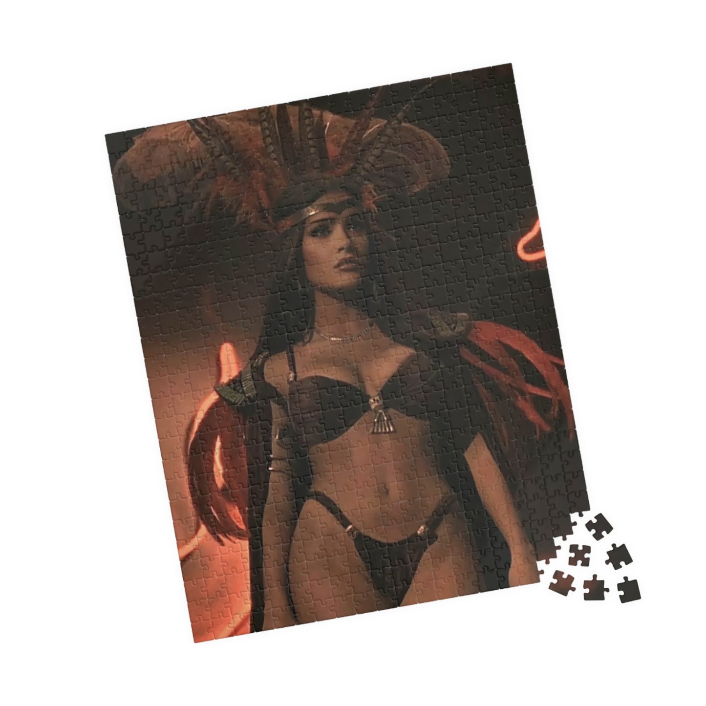 Puzzle (110, 252, 520, 1014-piece) Salma Hayek Dusk til Dawn