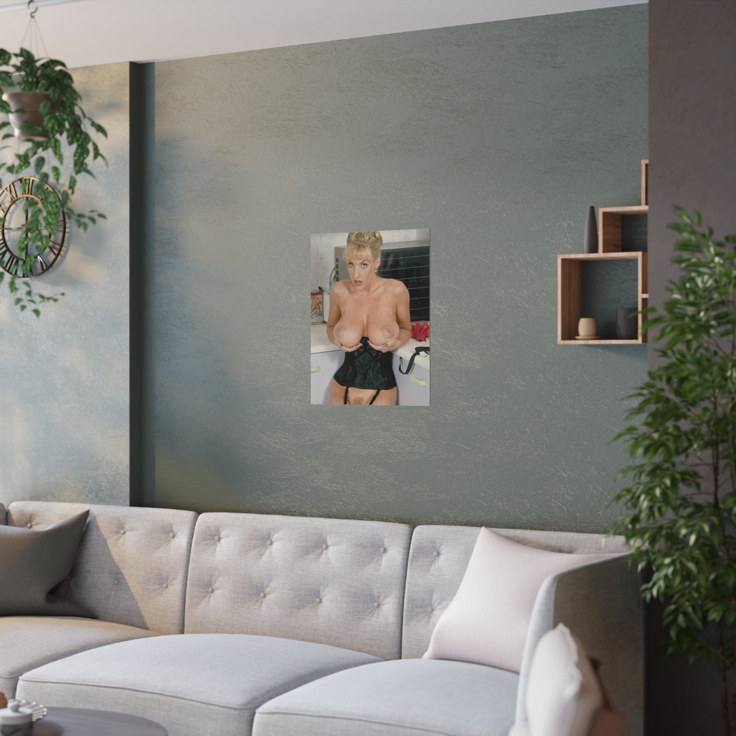 Satin Posters (210gsm) Retro Adult Star Danni Ashe
