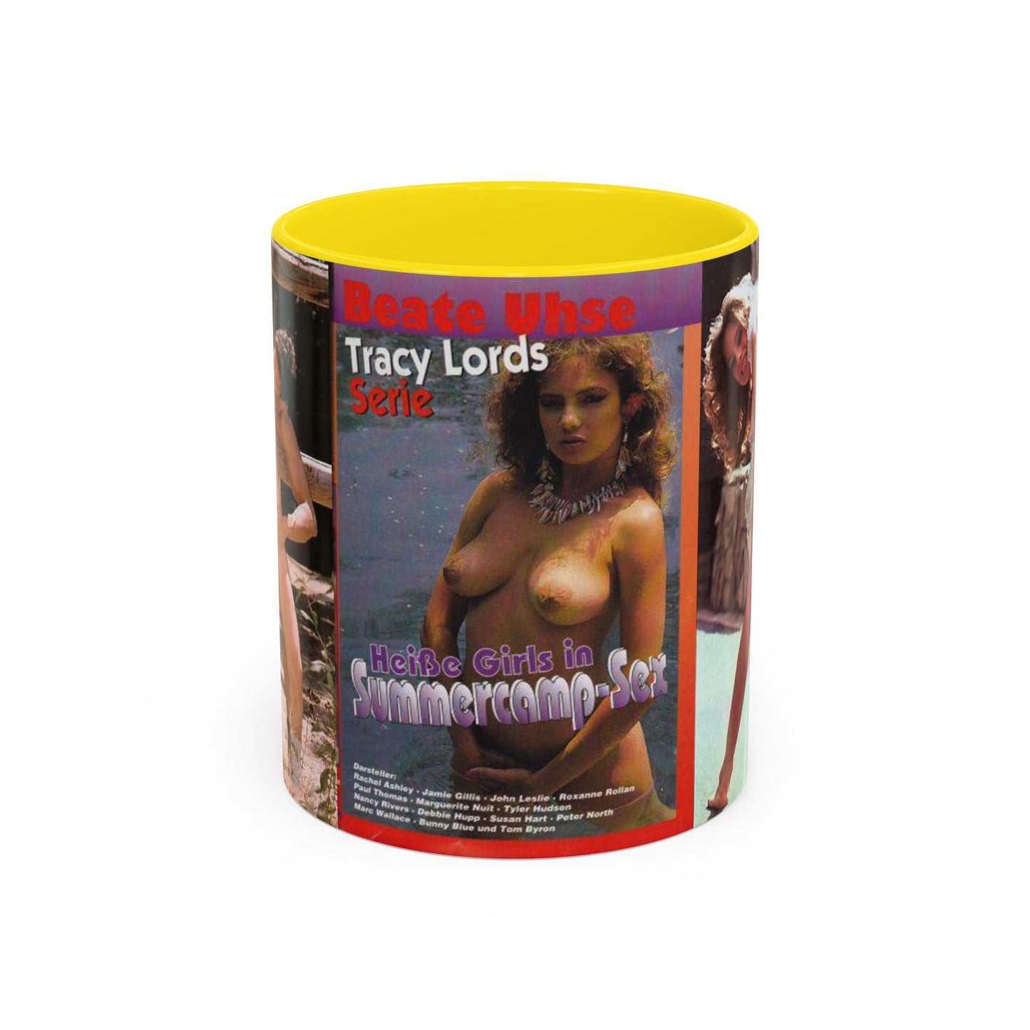 Accent Coffee Mug (11, 15oz) Traci Lords Nude