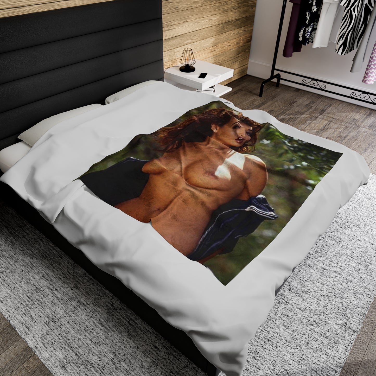 Velveteen Plush Blanket Porn Star Tera Patrick Nude