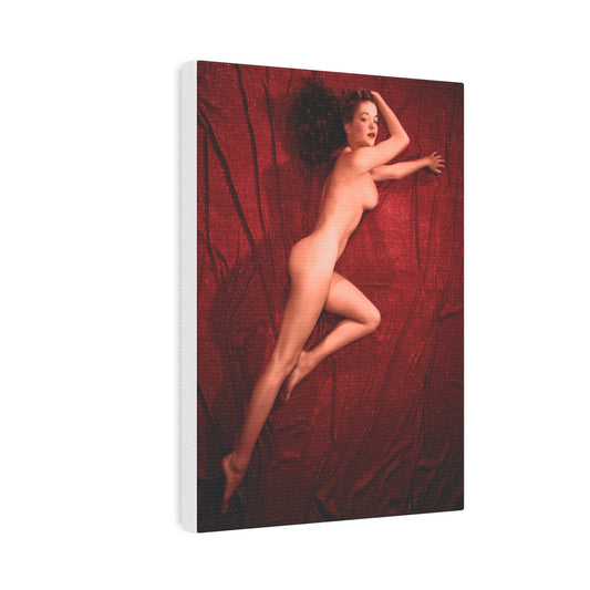 Canvas Photo Tile Playboy Playmate August 1954 Arline Hunter