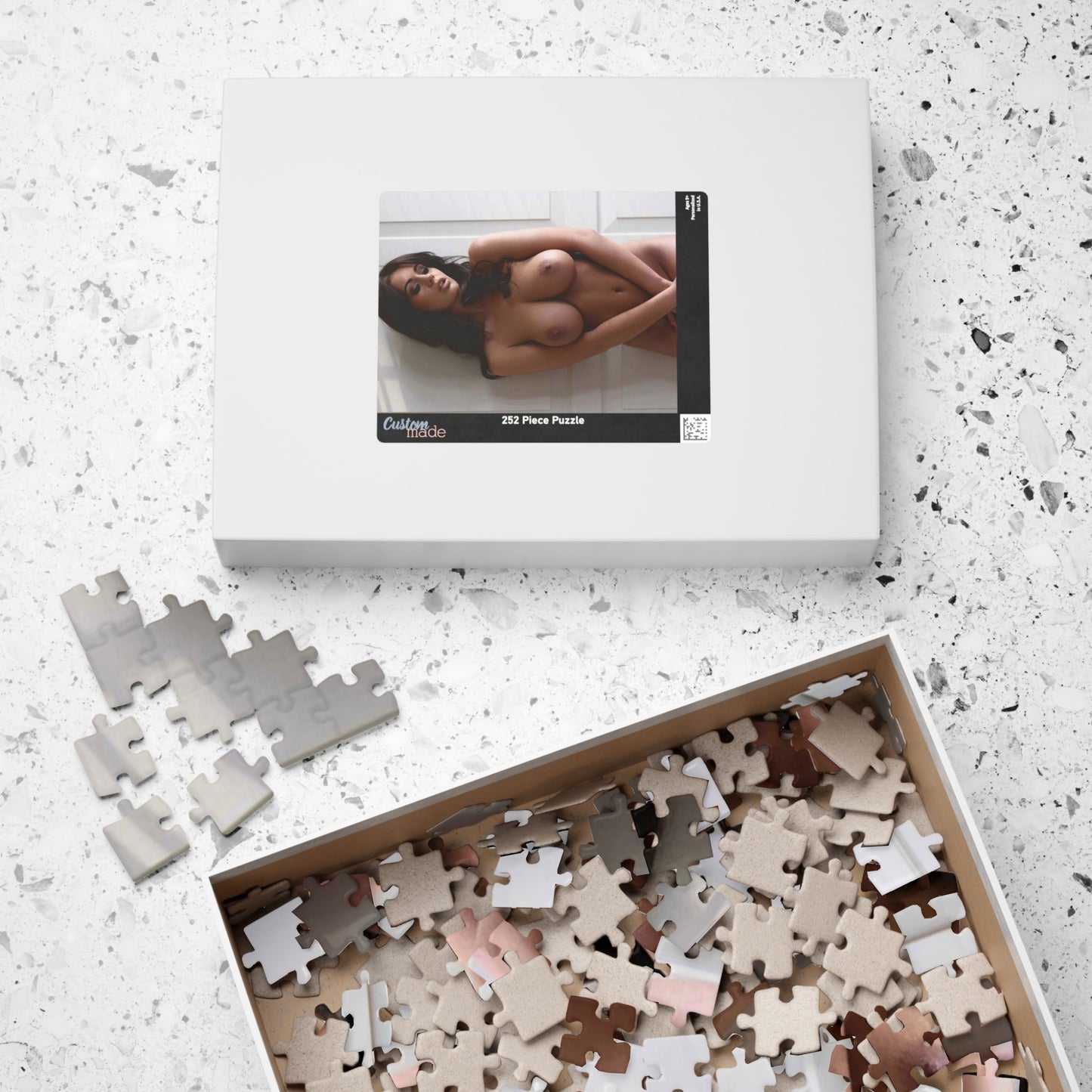 Puzzle (110, 252, 500, 1014-piece) Sexy Natural Nude