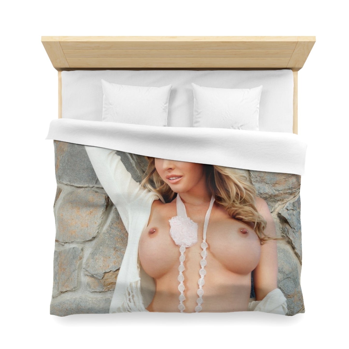 Microfiber Duvet Cover Penthouse Pet October 2012 Samantha Saint