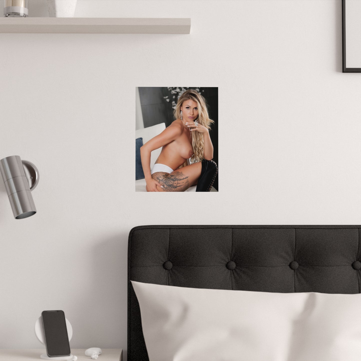 Satin Posters (210gsm) Pet 2018 Ella Silver Nude