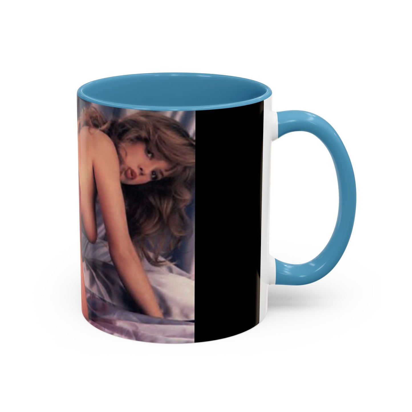 Accent Coffee Mug (11, 15oz) Traci Lords Naked Nude Retro