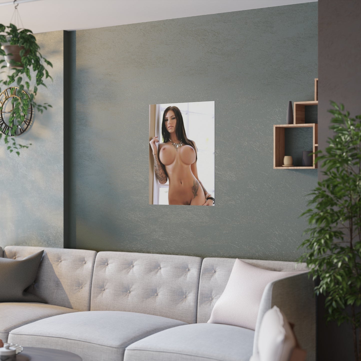Satin Posters (210gsm) Super Sexy Nude