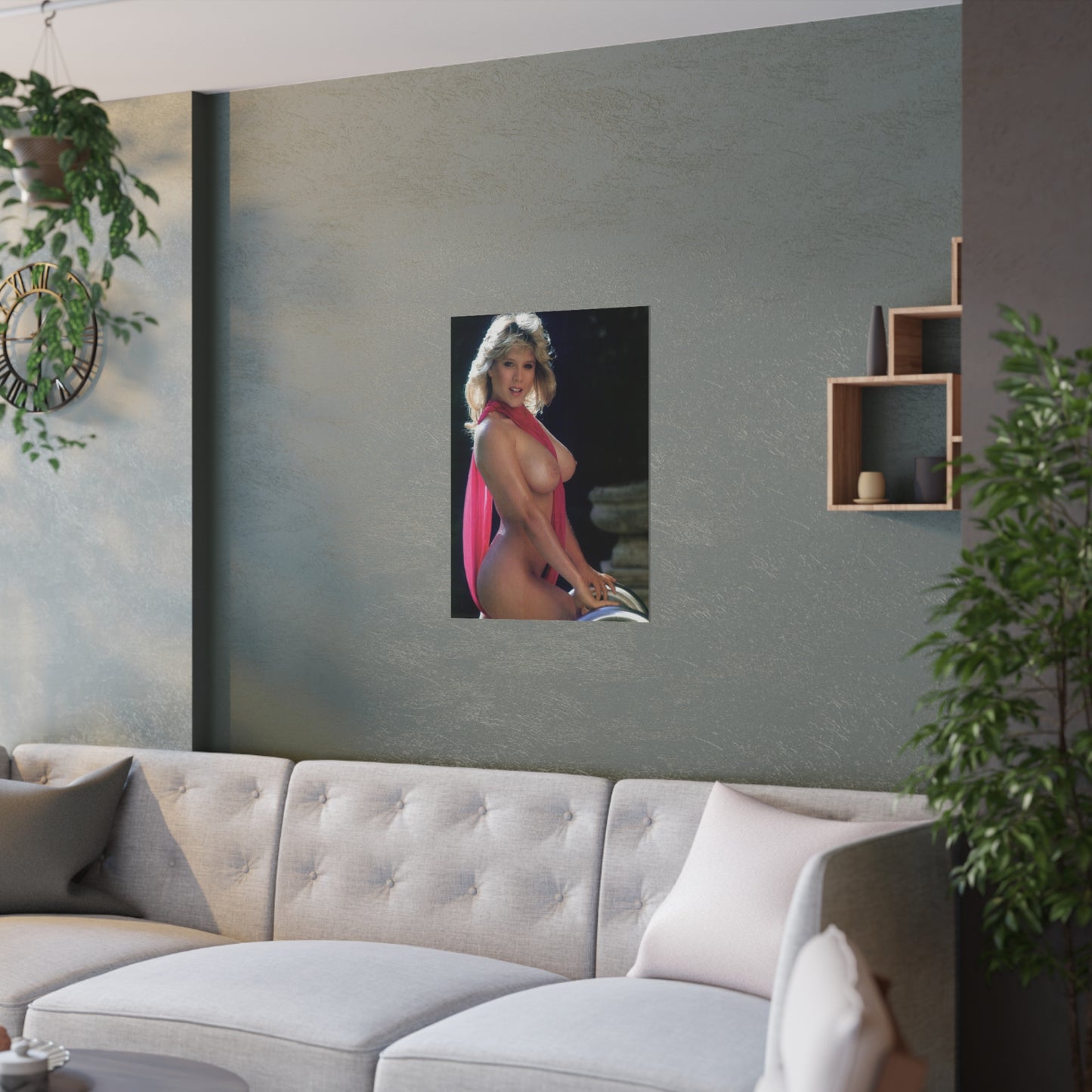 Satin Posters (210gsm) Samantha Fox Nude