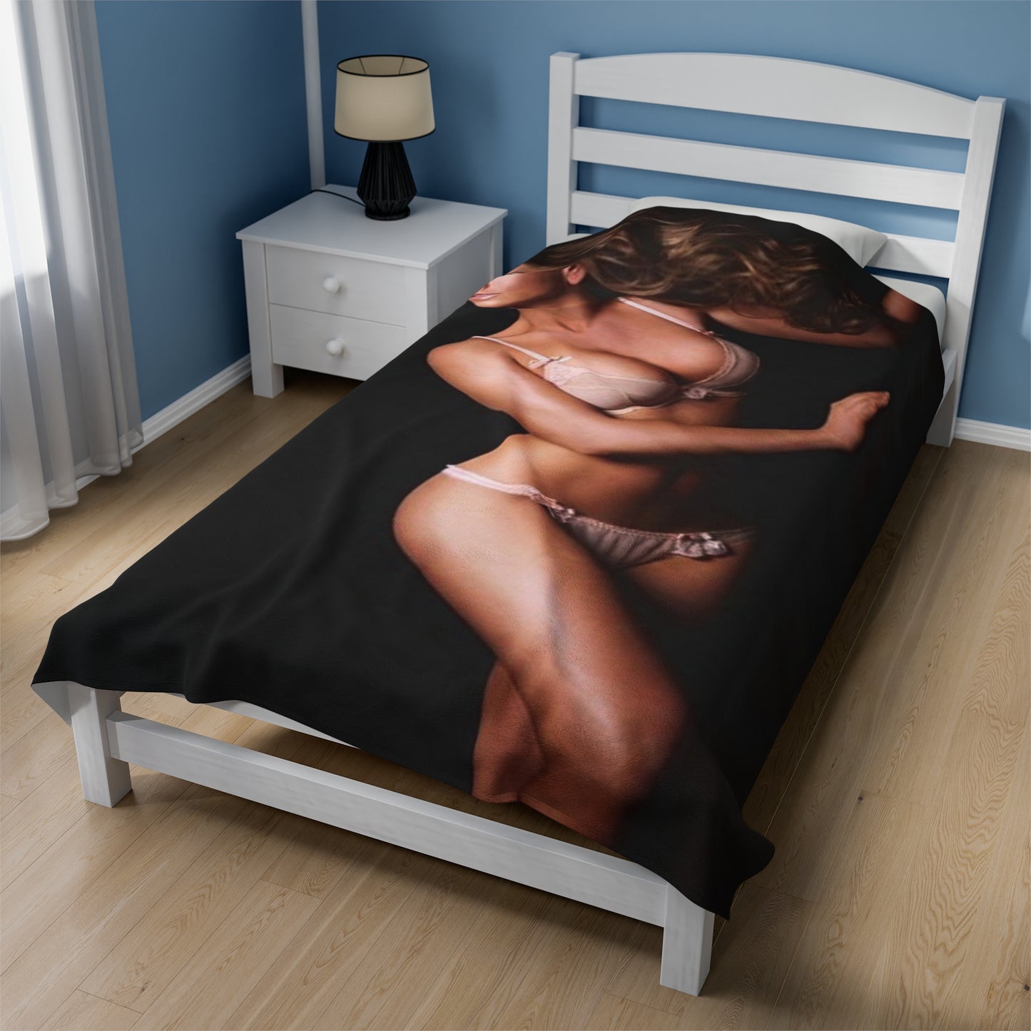 Velveteen Plush Blanket Jennifer Love Hewitt