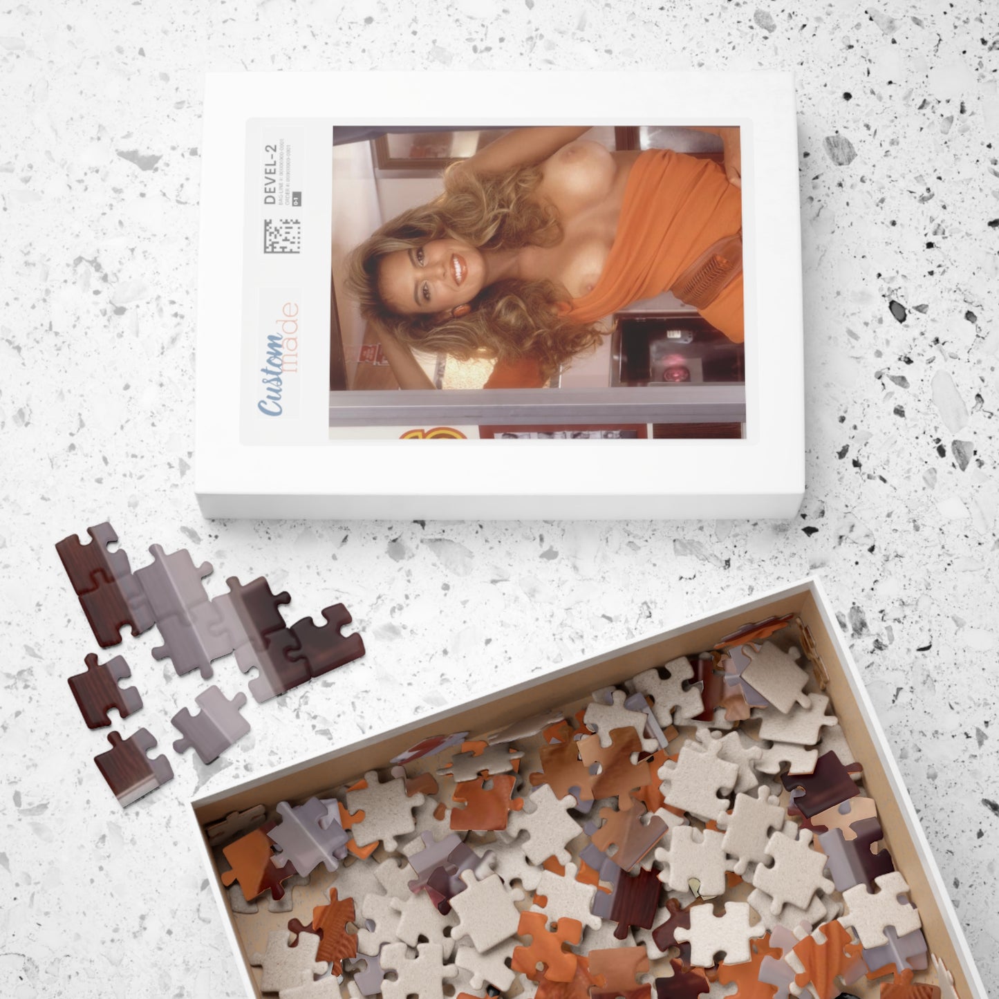 Puzzle (110, 252, 500, 1014-piece) Playboy Playmate August 1989 Gianna Amore