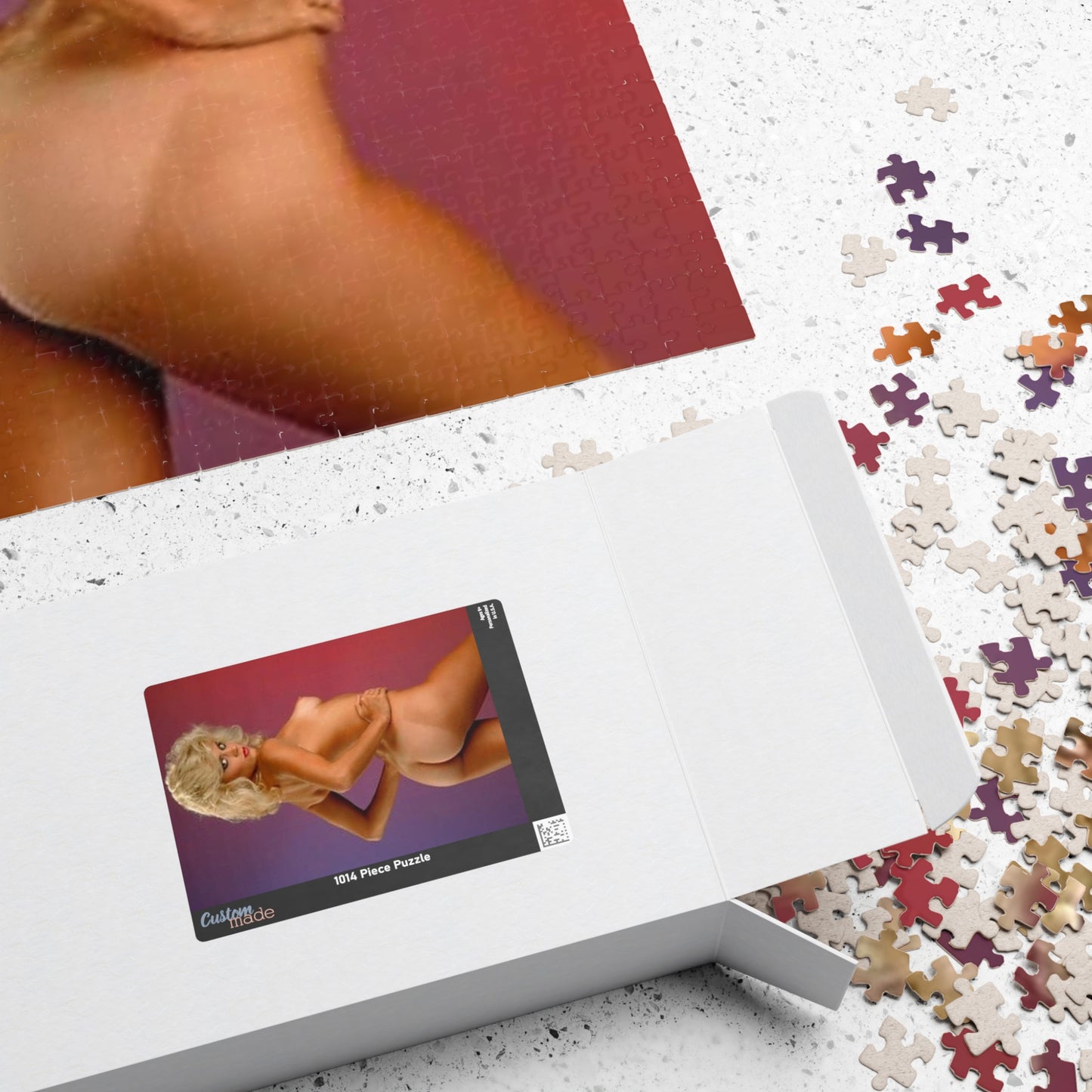 Puzzle (110, 252, 500, 1014-piece) Retro Porn Star Ginger Lynn Nude