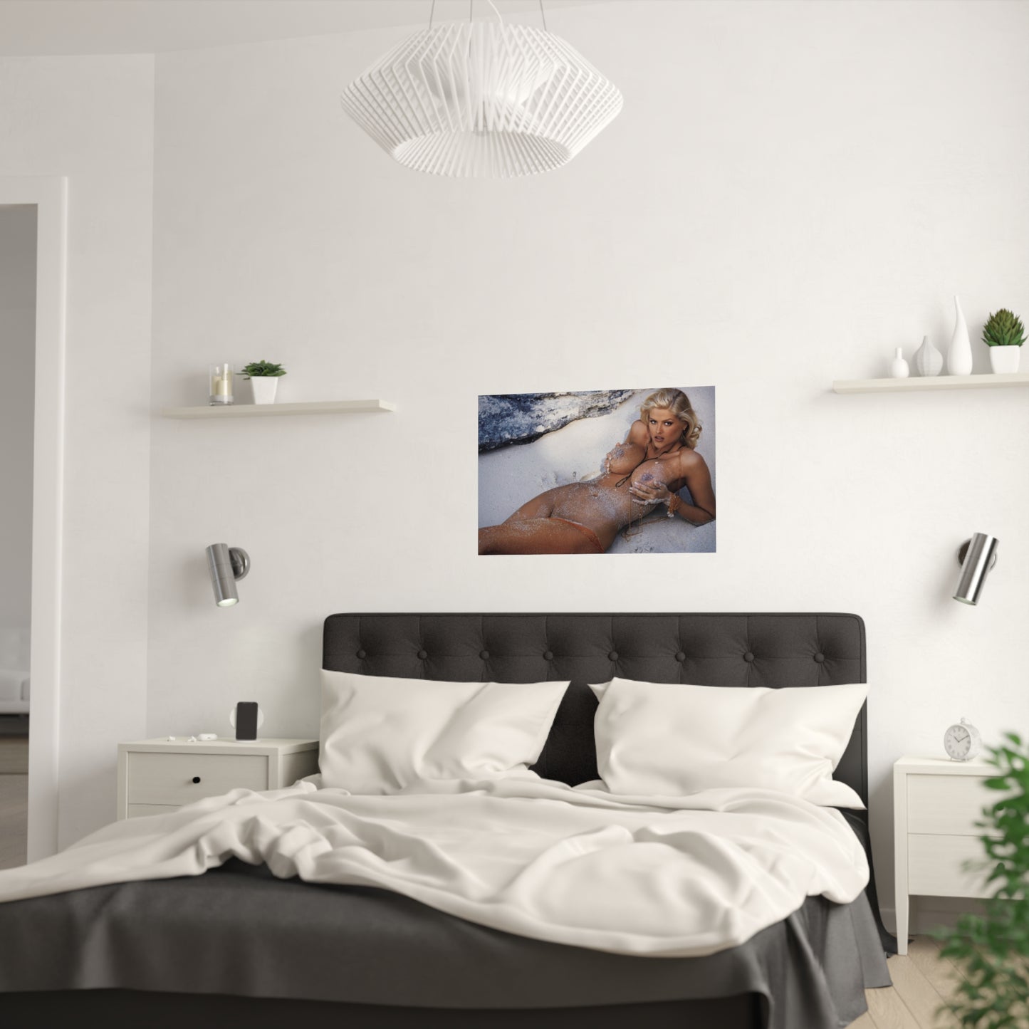 Satin Posters (210gsm) Anna Nicole Smith Nude