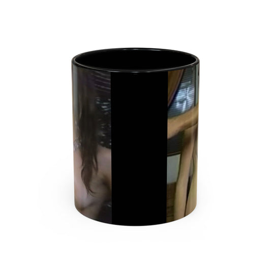 Accent Coffee Mug (11, 15oz) Traci Lords Nude