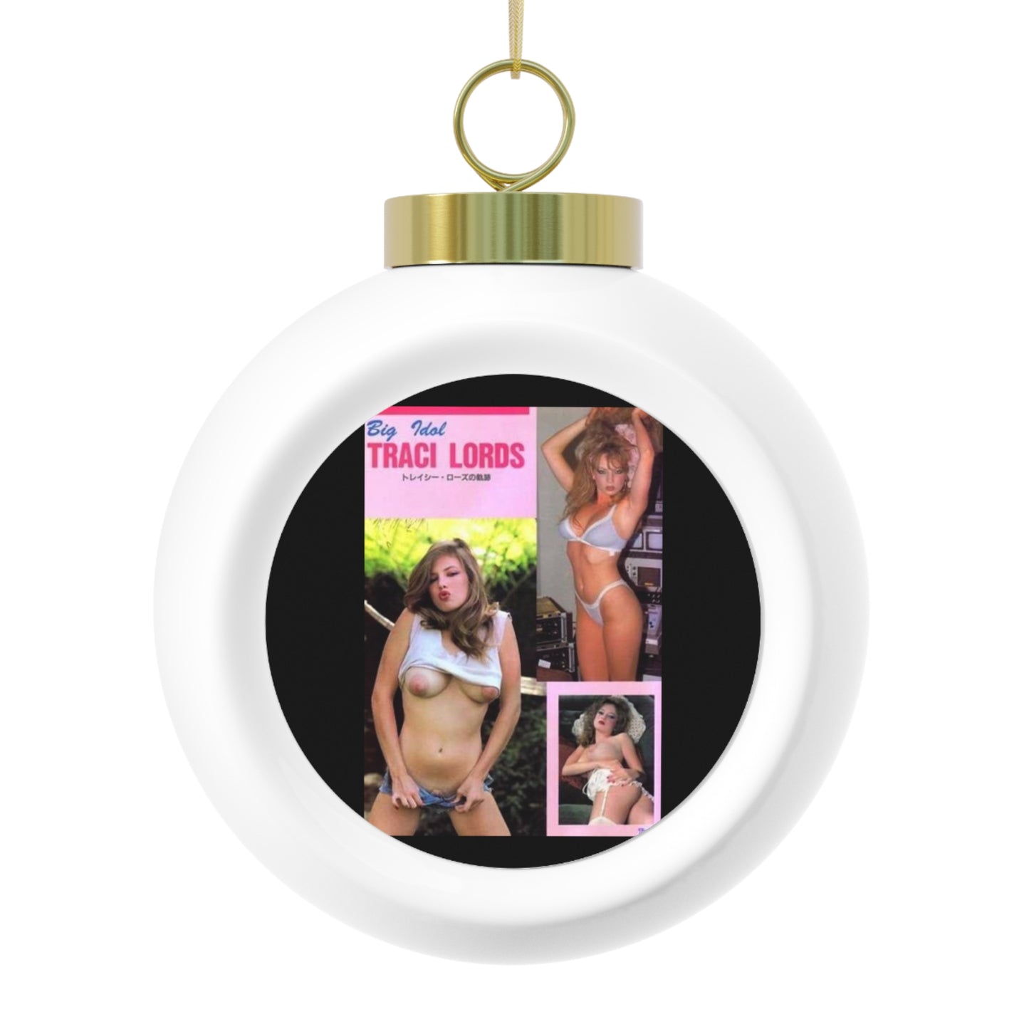 Christmas Ball Ornament Traci Lords Nude