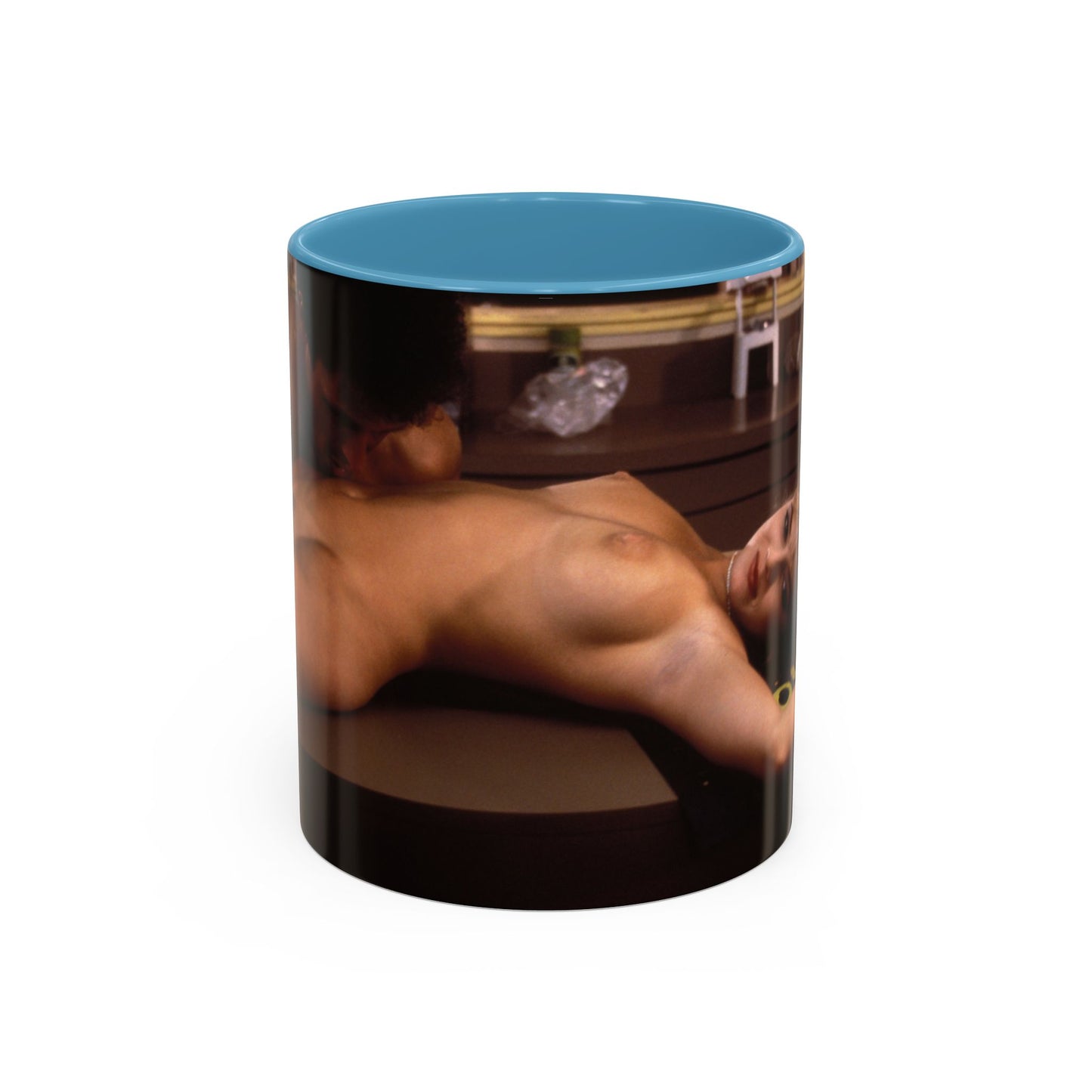 Accent Coffee Mug (11, 15oz) Traci Lords Nude