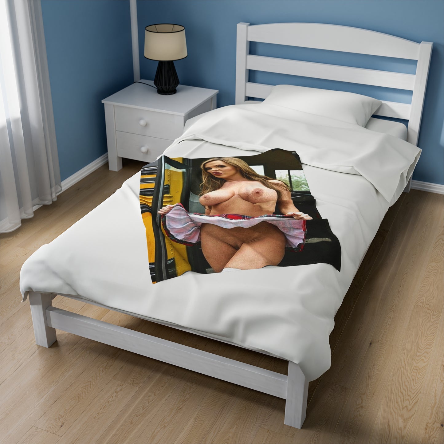 Velveteen Plush Blanket Porn Star Nikki Benz