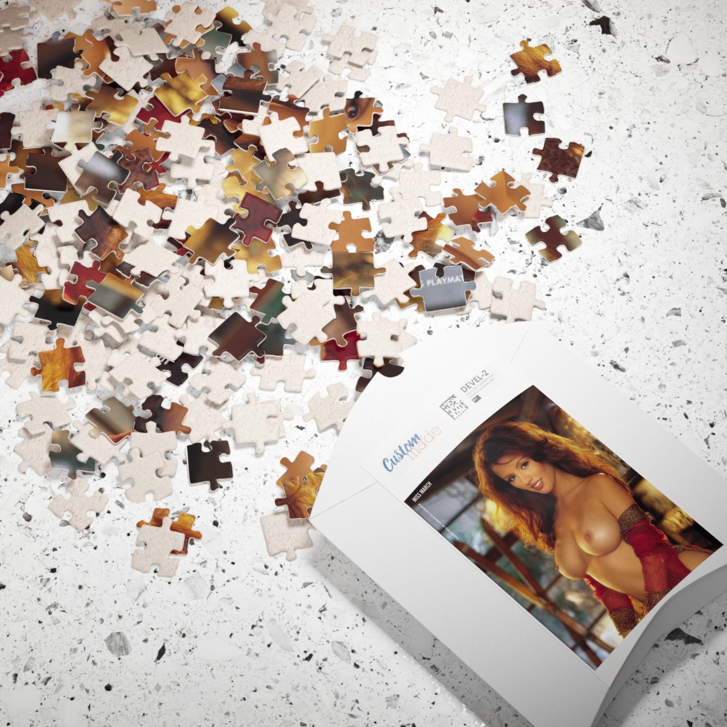 Puzzle (110, 252, 500, 1014-piece) Playboy Playmate March 2003 Pennelope Jimenez