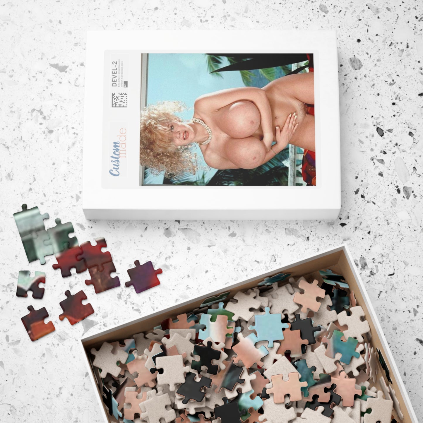 Puzzle (110, 252, 520, 1014-piece) Busty Candy Cantaloupes Nude