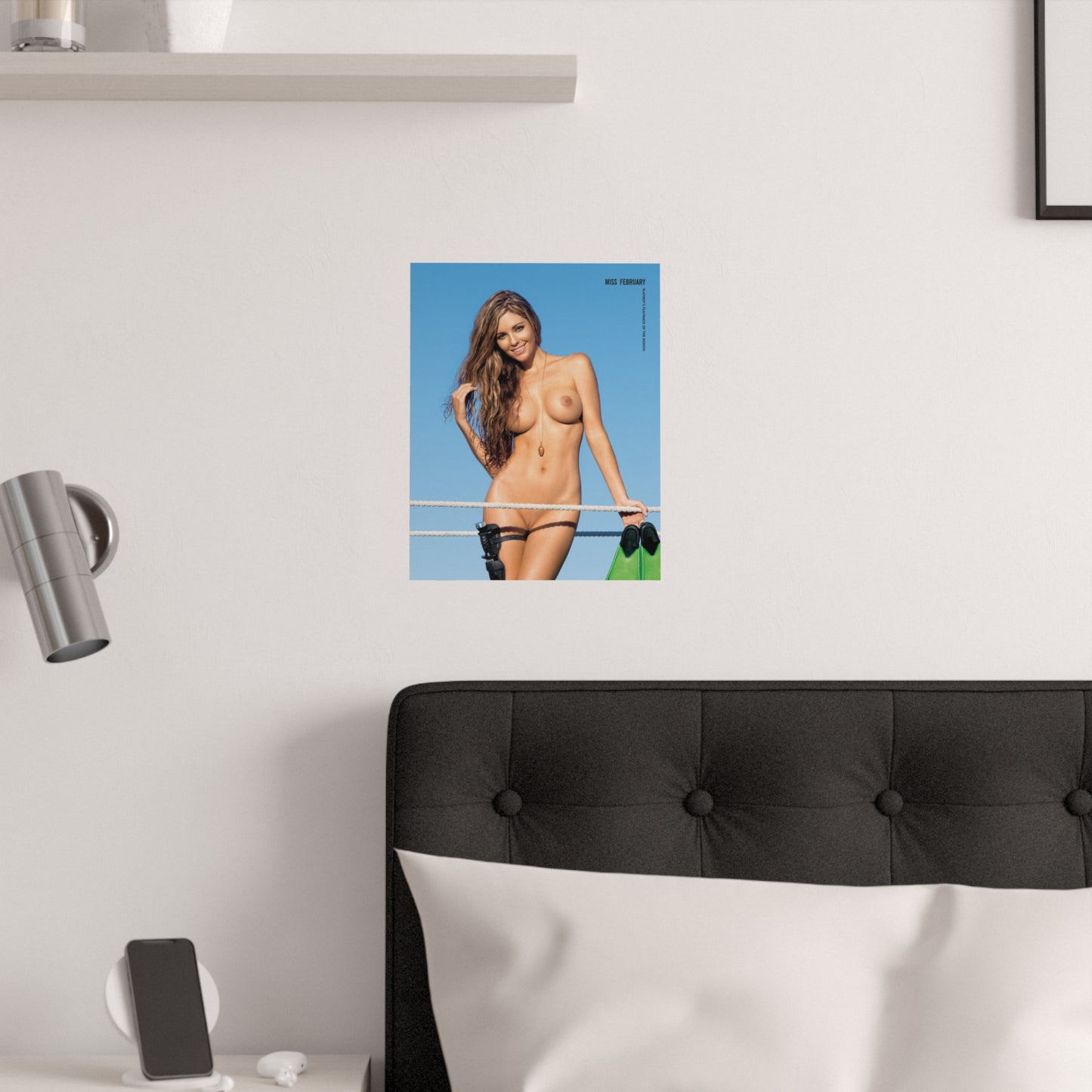 Satin Posters (210gsm) Playmate February 2013 Shawn Dillon