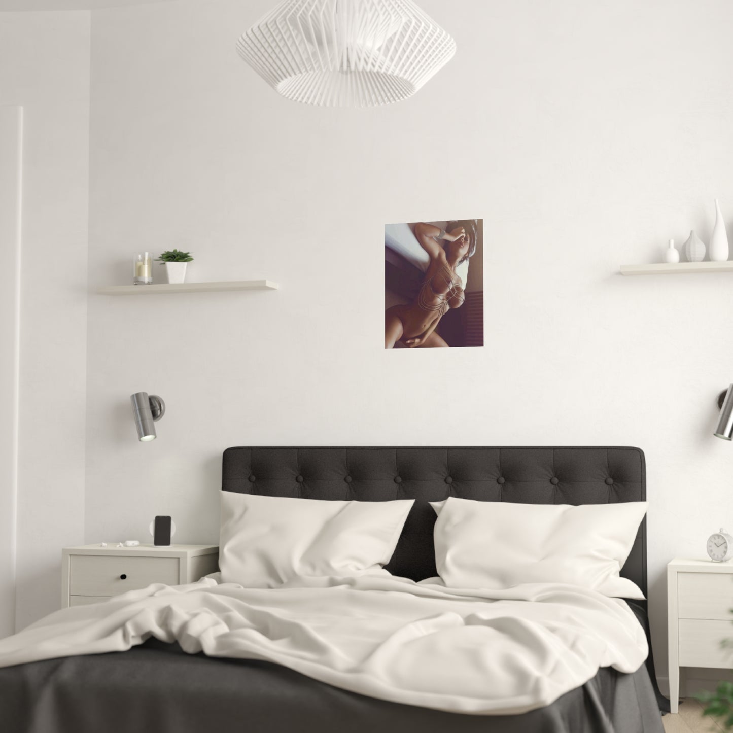 Satin Posters (210gsm) Sexy Naked Nude Pornstar