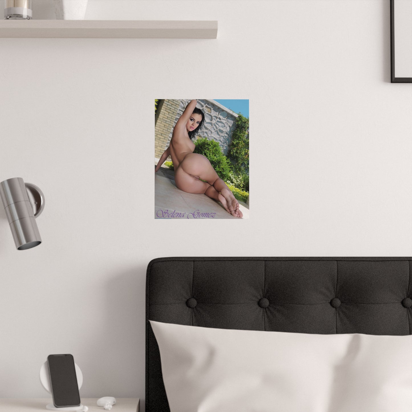 Satin Posters (210gsm) Sexy Naked Nude Selena Gomez