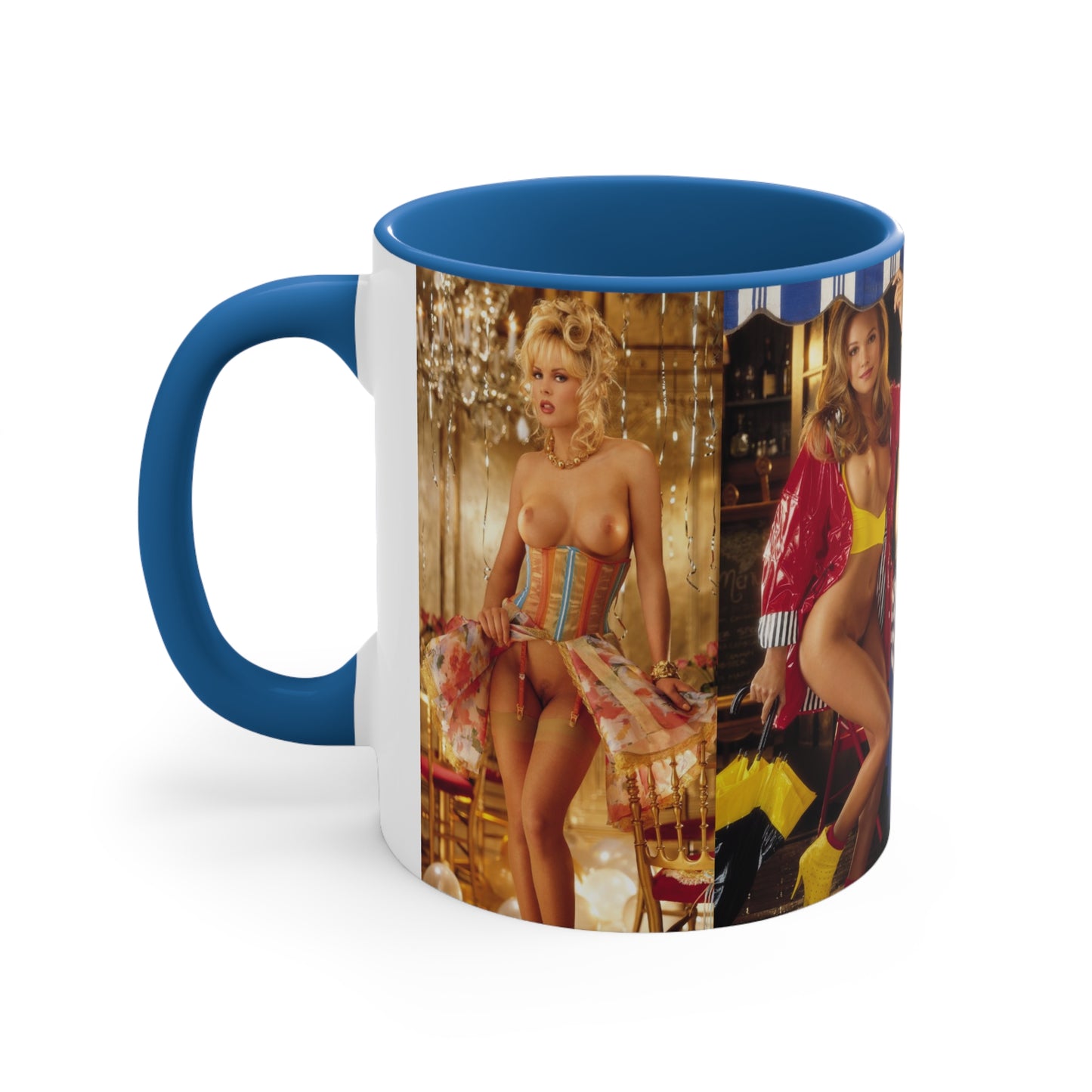 Accent Coffee Mug, 11oz Playboy Playmates 1996 January - April