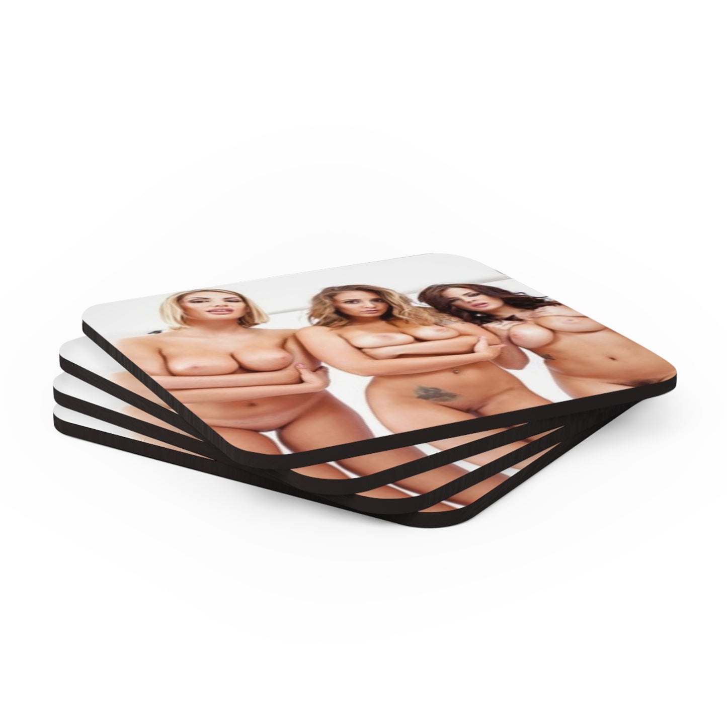 Corkwood Coaster Set Layla London and Friends Nude