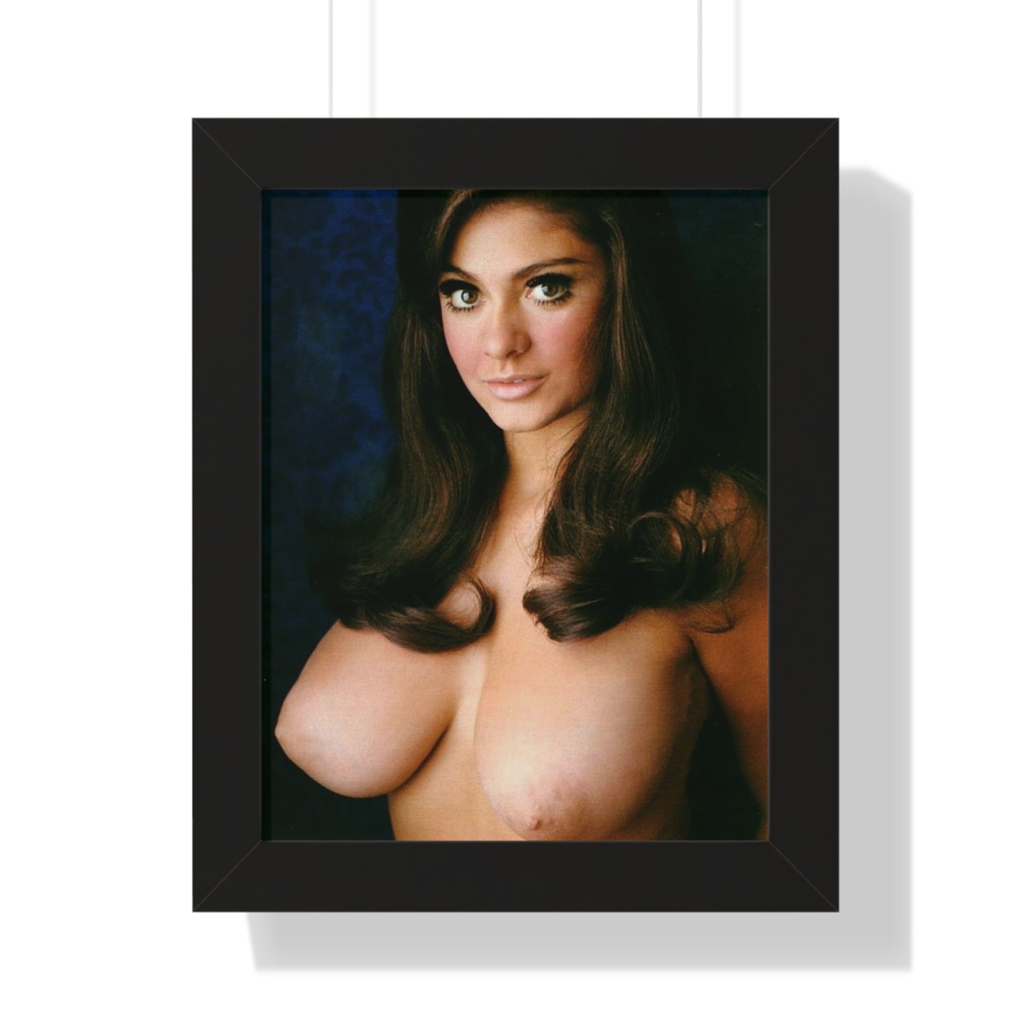 Framed Vertical Poster Playboy Playmate Cynthia Myers Nude