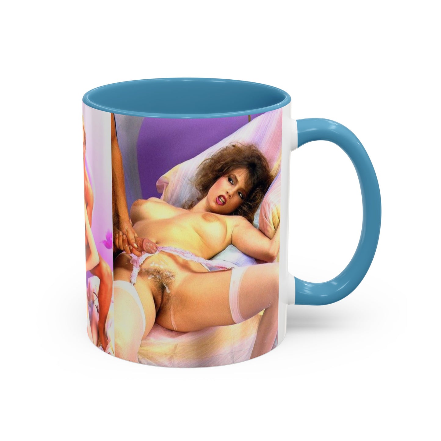 Accent Coffee Mug (11, 15oz) Traci Lords Nude Naked Retro Fuck Sex