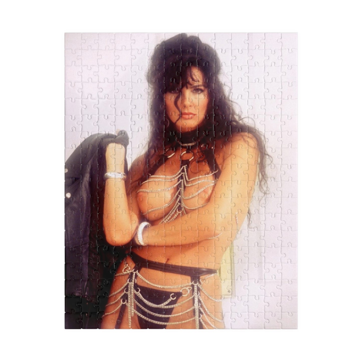 Puzzle (110, 252, 520, 1014-piece) Retro Adult Star Julie Strain