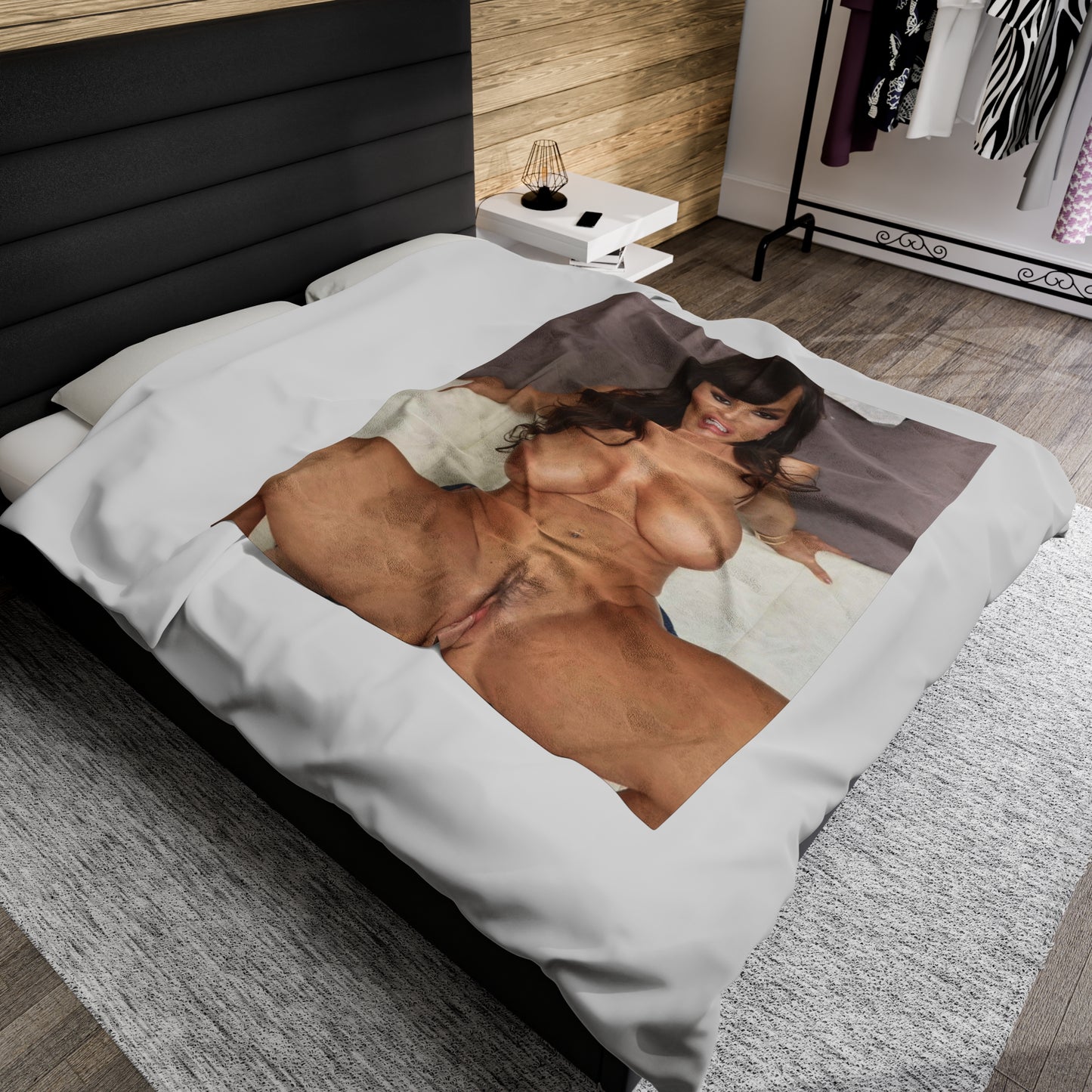 Velveteen Plush Blanket Lisa Ann