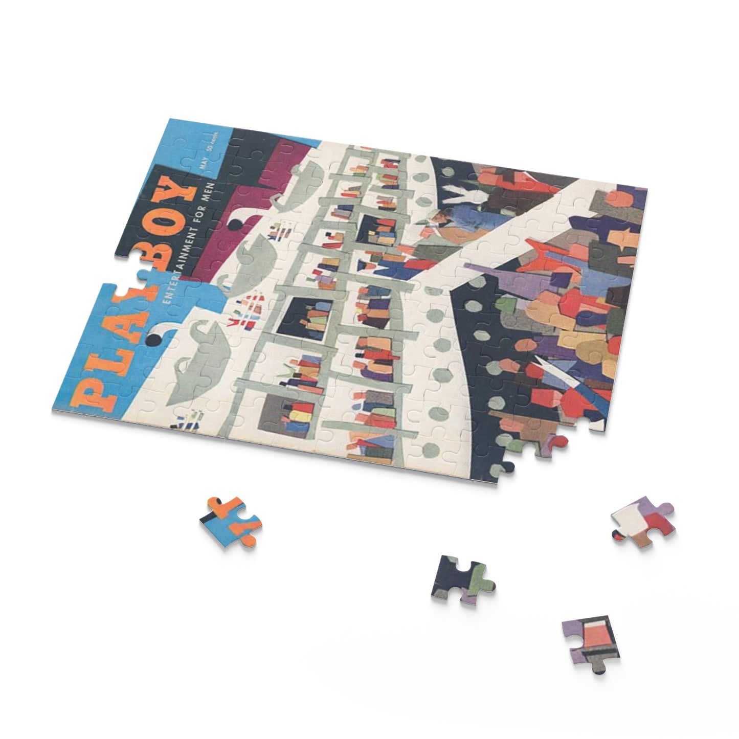 Puzzle (120, 252, 500-Piece) Playboy Cover May 1957
