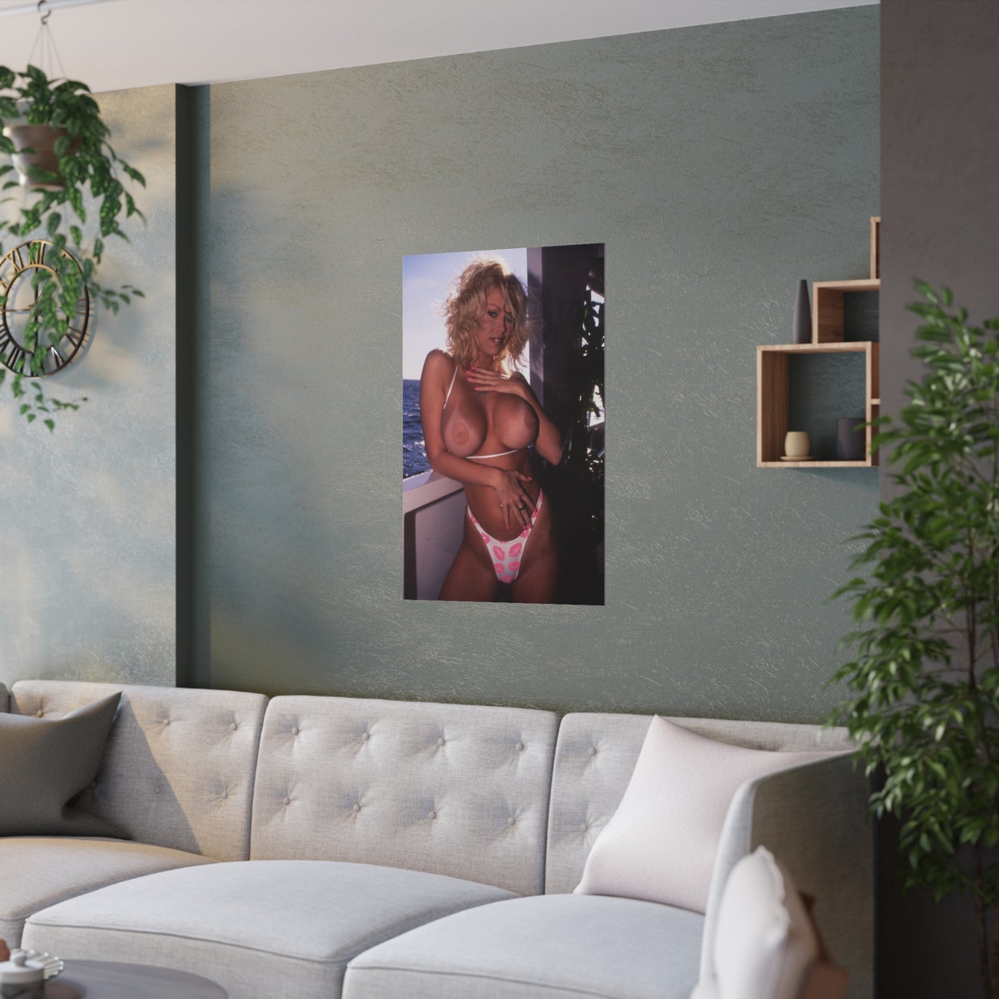 Satin Posters (210gsm) Pornstar Jenna Jameson Nude