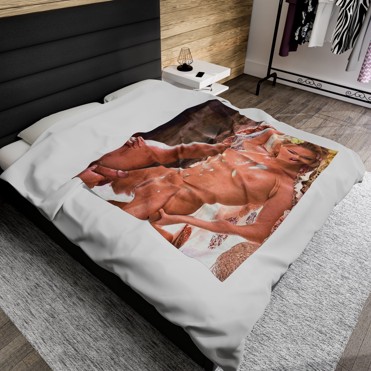 Velveteen Plush Blanket Jenna Jameson