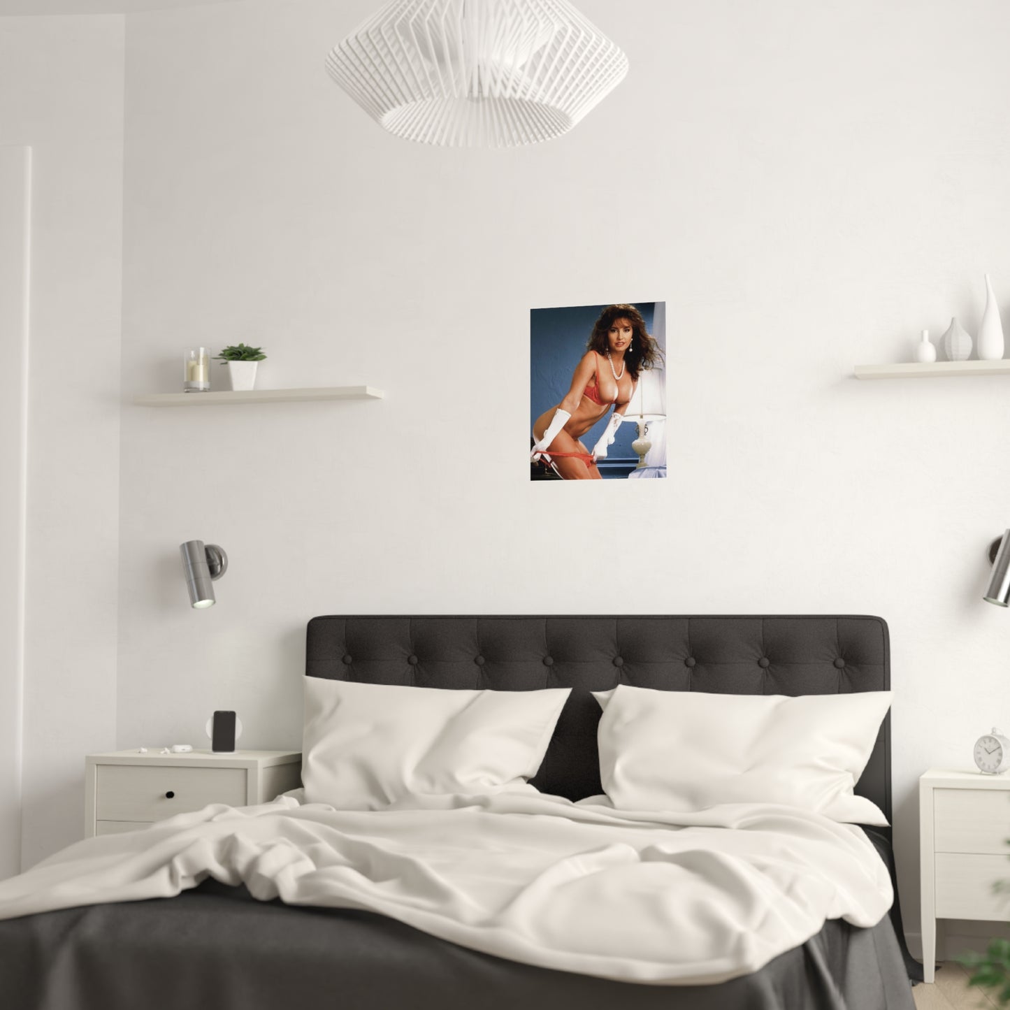 Satin Posters (210gsm) Retro Pornstar Ashlyn Gere Nude