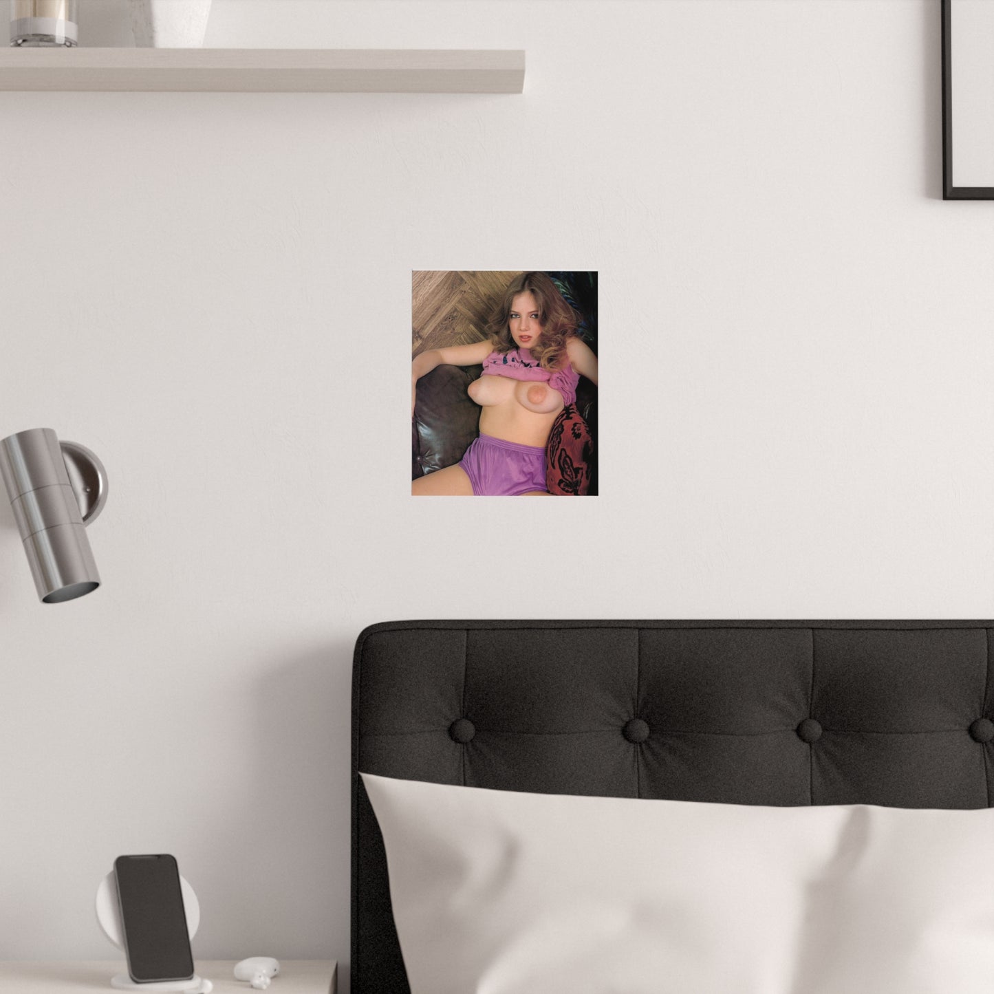 Satin Posters (210gsm) Retro Porn Star 1980s Traci