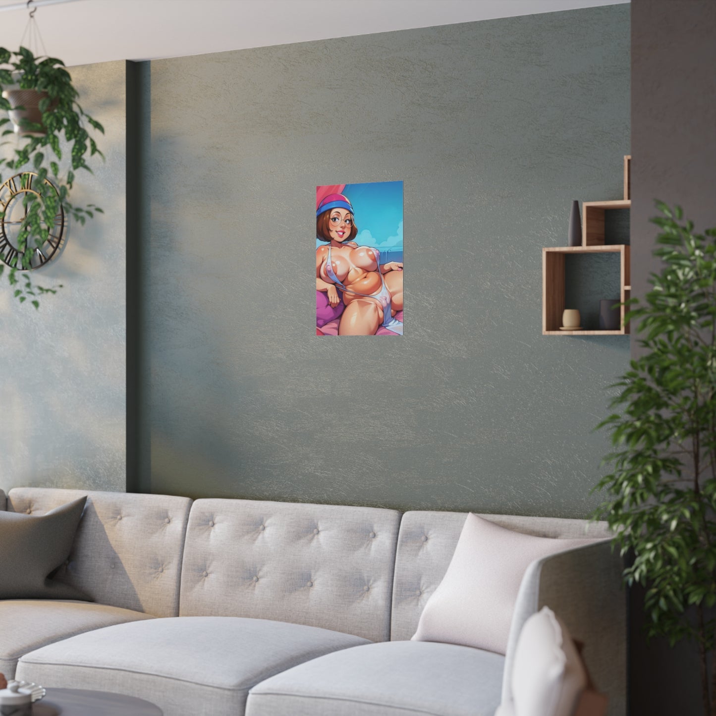 Satin Posters (210gsm) Meg Griffin Nude