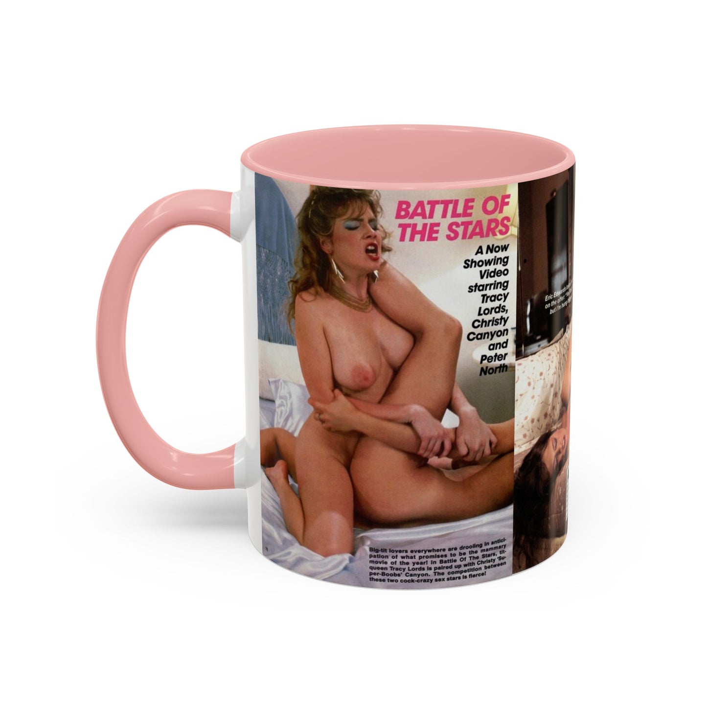 Accent Coffee Mug (11, 15oz) Traci Lords Nude